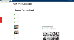 Desktop Screenshot of fast-five-wallpapers.blogspot.com