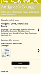 Mobile Screenshot of antigonescottage.blogspot.com