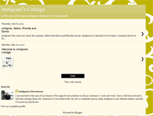 Tablet Screenshot of antigonescottage.blogspot.com