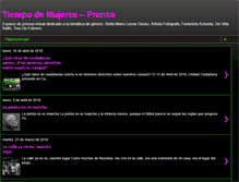 Tablet Screenshot of coberturadeprensa.blogspot.com