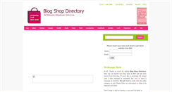 Desktop Screenshot of blogshopmalaysia.blogspot.com