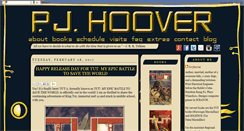 Desktop Screenshot of pjhoover.blogspot.com