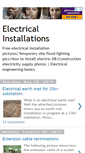 Mobile Screenshot of electricalinstallationblog.blogspot.com