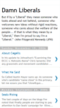 Mobile Screenshot of damnliberals.blogspot.com