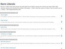 Tablet Screenshot of damnliberals.blogspot.com