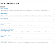 Tablet Screenshot of bucataria-fermecata.blogspot.com