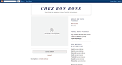 Desktop Screenshot of chezbonbons.blogspot.com