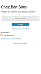 Mobile Screenshot of chezbonbons.blogspot.com