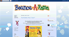 Desktop Screenshot of bouncearama.blogspot.com