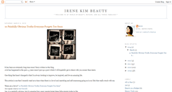 Desktop Screenshot of irenekimmakeup.blogspot.com