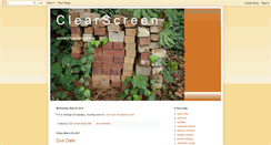 Desktop Screenshot of clscreen.blogspot.com