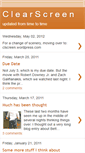 Mobile Screenshot of clscreen.blogspot.com