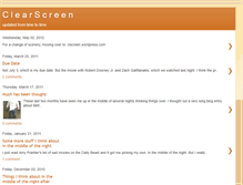 Tablet Screenshot of clscreen.blogspot.com