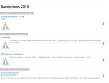Tablet Screenshot of concursodebanderines.blogspot.com
