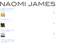 Tablet Screenshot of naomi-james.blogspot.com