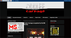 Desktop Screenshot of couleecarnage.blogspot.com