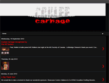 Tablet Screenshot of couleecarnage.blogspot.com