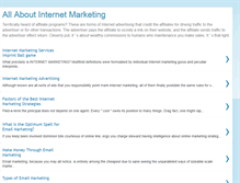 Tablet Screenshot of internetmarketing-4u.blogspot.com