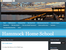 Tablet Screenshot of hammockhomeschool.blogspot.com