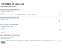 Tablet Screenshot of matematicatecnologica.blogspot.com
