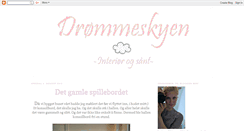 Desktop Screenshot of drommeskyen.blogspot.com