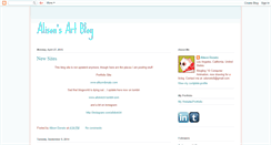 Desktop Screenshot of alisondonato.blogspot.com