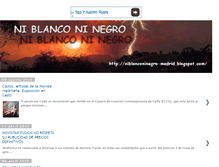 Tablet Screenshot of niblanconinegro-madrid.blogspot.com
