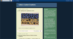 Desktop Screenshot of cathyscustomcreations.blogspot.com