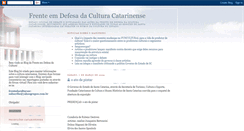 Desktop Screenshot of frentedaculturasc.blogspot.com