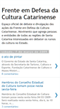 Mobile Screenshot of frentedaculturasc.blogspot.com