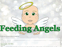 Tablet Screenshot of feedingangels.blogspot.com
