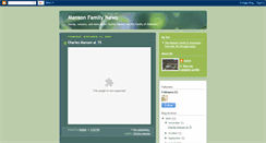 Desktop Screenshot of mansonfamilynews.blogspot.com