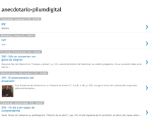 Tablet Screenshot of anecdotario-pilumdigital.blogspot.com