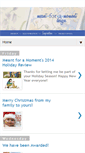 Mobile Screenshot of meant4amoment.blogspot.com