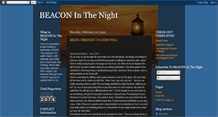 Desktop Screenshot of beaconnewsletter.blogspot.com