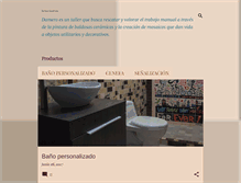 Tablet Screenshot of dameroceramicas.blogspot.com