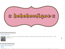 Tablet Screenshot of boboboutique.blogspot.com