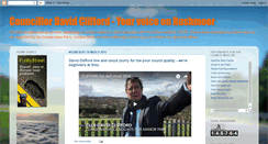 Desktop Screenshot of cllrclifford.blogspot.com