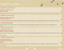 Tablet Screenshot of magisteriojuridico.blogspot.com