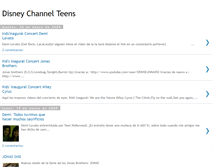 Tablet Screenshot of disneychannelteens.blogspot.com