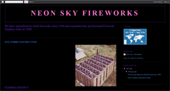 Desktop Screenshot of neonskyfireworks.blogspot.com