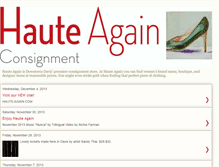 Tablet Screenshot of hauteagain.blogspot.com