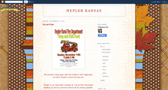 Desktop Screenshot of heplerkansas.blogspot.com