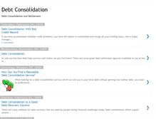 Tablet Screenshot of debt-relief-free.blogspot.com