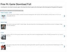 Tablet Screenshot of free-games-download-zone.blogspot.com