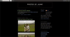 Desktop Screenshot of photosbyjaime.blogspot.com