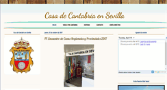 Desktop Screenshot of cantabriaensevilla.blogspot.com