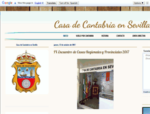 Tablet Screenshot of cantabriaensevilla.blogspot.com