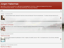 Tablet Screenshot of filosofohabermas.blogspot.com