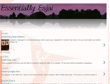 Tablet Screenshot of essentially-esjai.blogspot.com